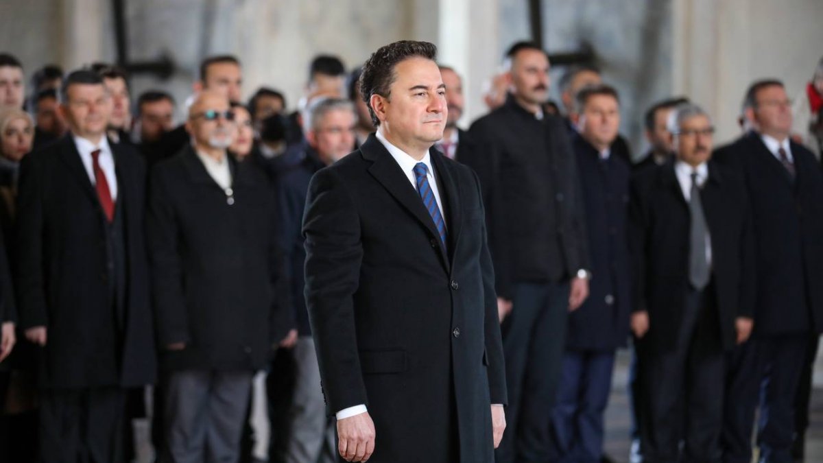 Ali Babacan, Anıtkabir'i ziyaret etti
