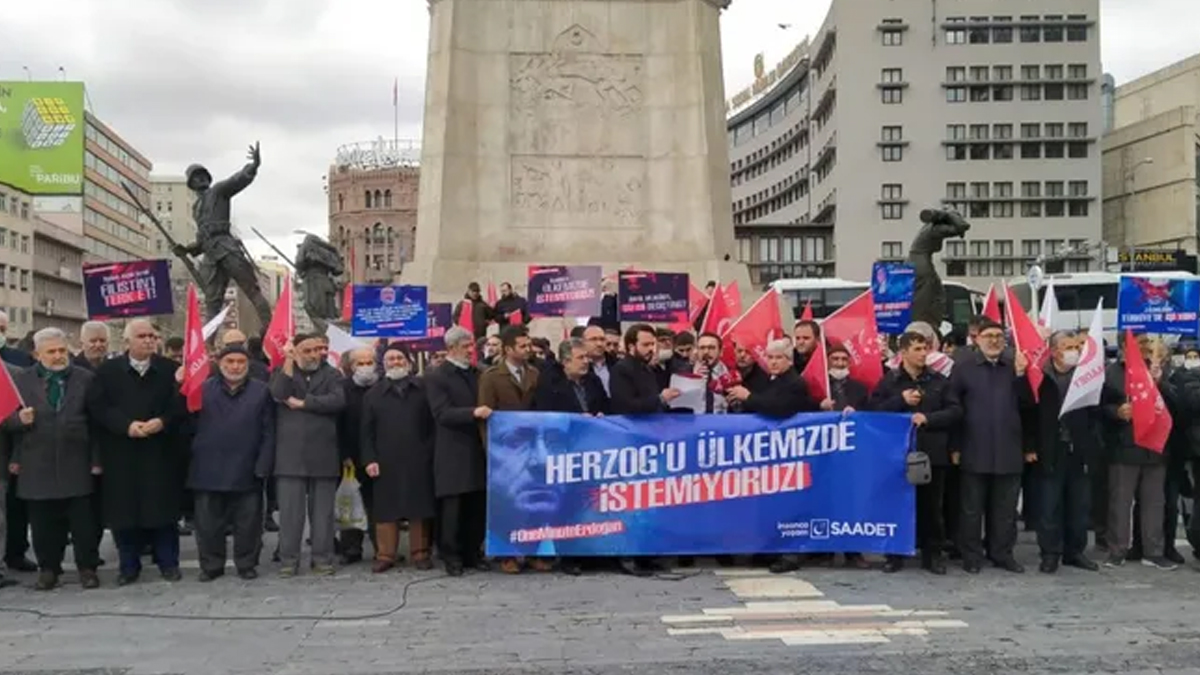Saadet Partisi'nden iktidara 'İsrail' tepkisi: Ne oldu 'one minute' çıkışınıza?