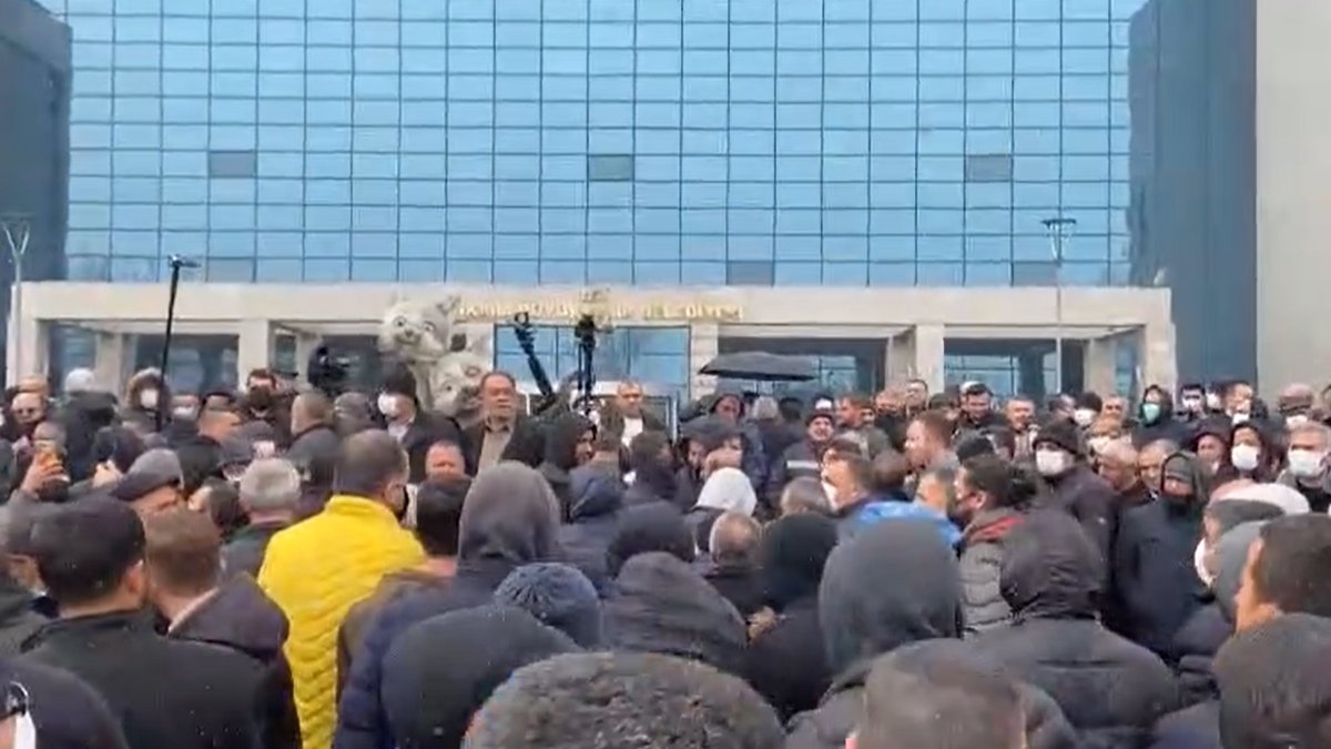 Ankara’da ulaşım esnafından akaryakıt protestosu