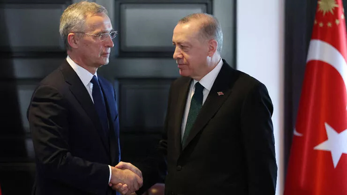 Cumhurbaşkanı Erdoğan, NATO Genel Sekreteri Stoltenberg'i kabul etti