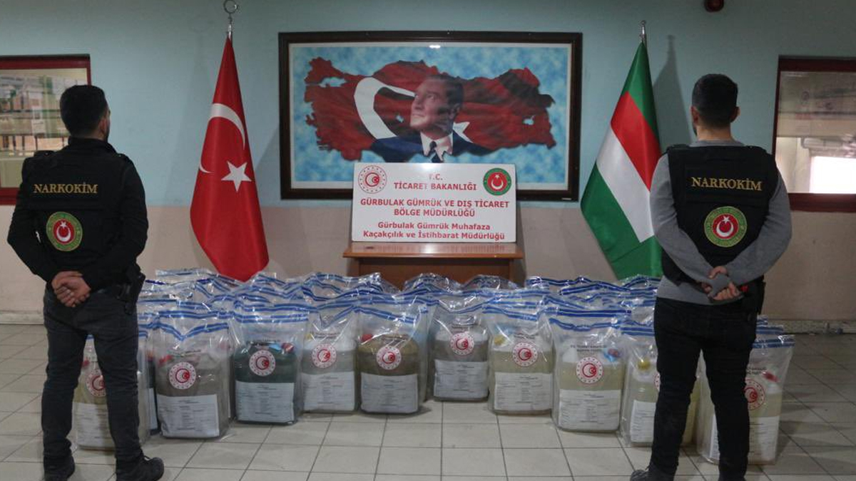 Bakan Muş: Bugüne kadar ele geçirilen en yüksek miktar