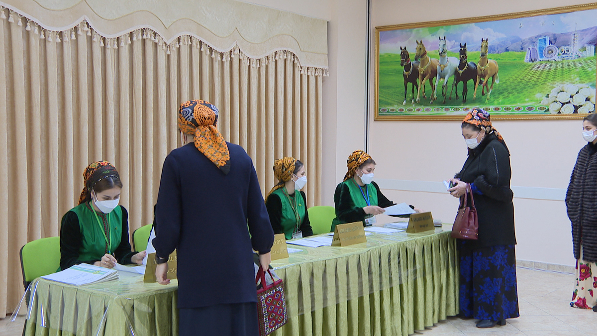 Türkmenistan’da devlet başkanlığı seçiminde oy verme işlemi tamamlandı
