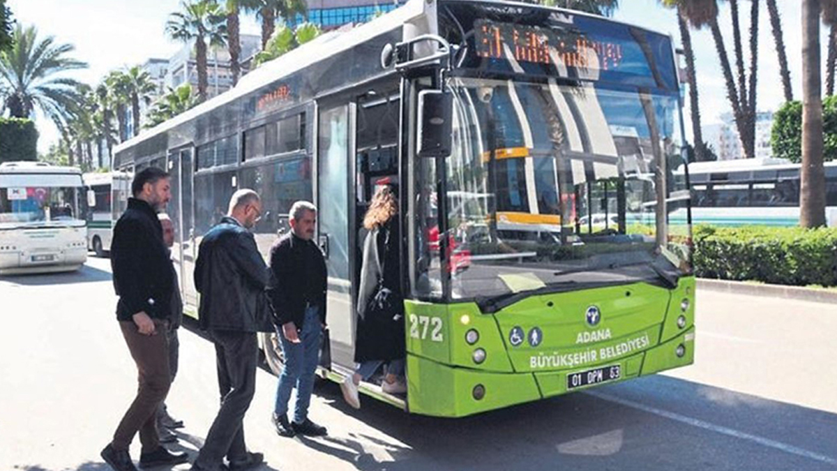 Adana’da toplu taşımaya zam yapıldı