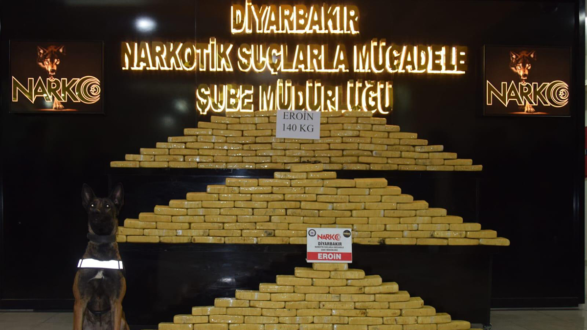 TIR'dan 140 kilogram eroin çıktı: Son 10 yıldaki en yüksek miktar