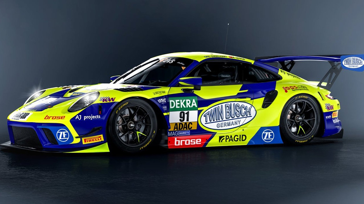 Ayhancan Güven'in 2022 ADAC GT Masters'da mücadele edeceği araç tasarımı ortaya çıktı