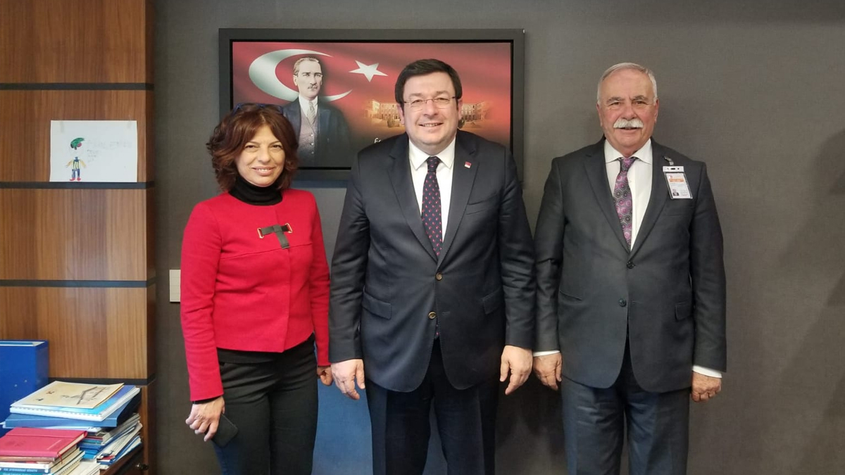 Çanakkale Belediye Başkanı Ülgür Gökhan, Çanakkale Milletvekillerini ziyaret etti