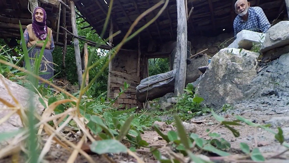 Bahçelerinde görünce şaşkına döndüler! 'Uzaydan düştü, patlayacak mı acaba?'
