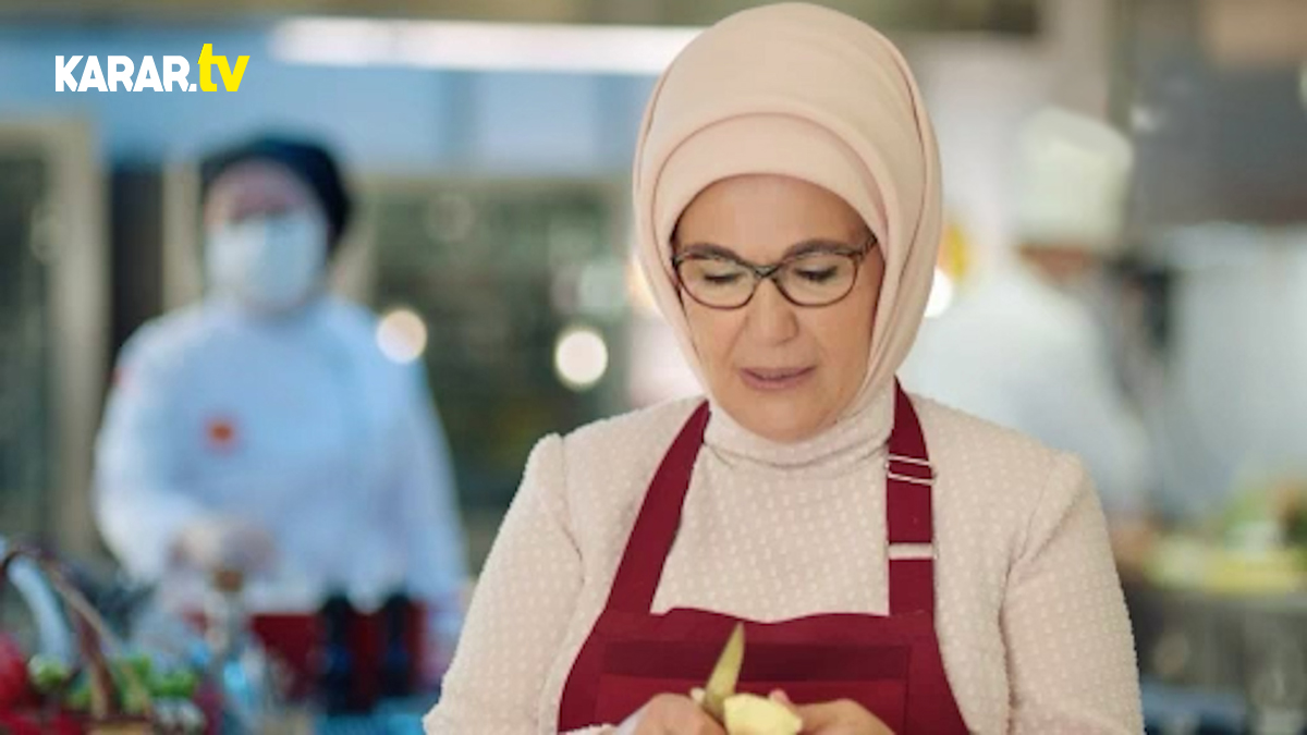 Emine Erdoğan'ın leblebi helvası tarifi, Yunan Medyasında gündem oldu