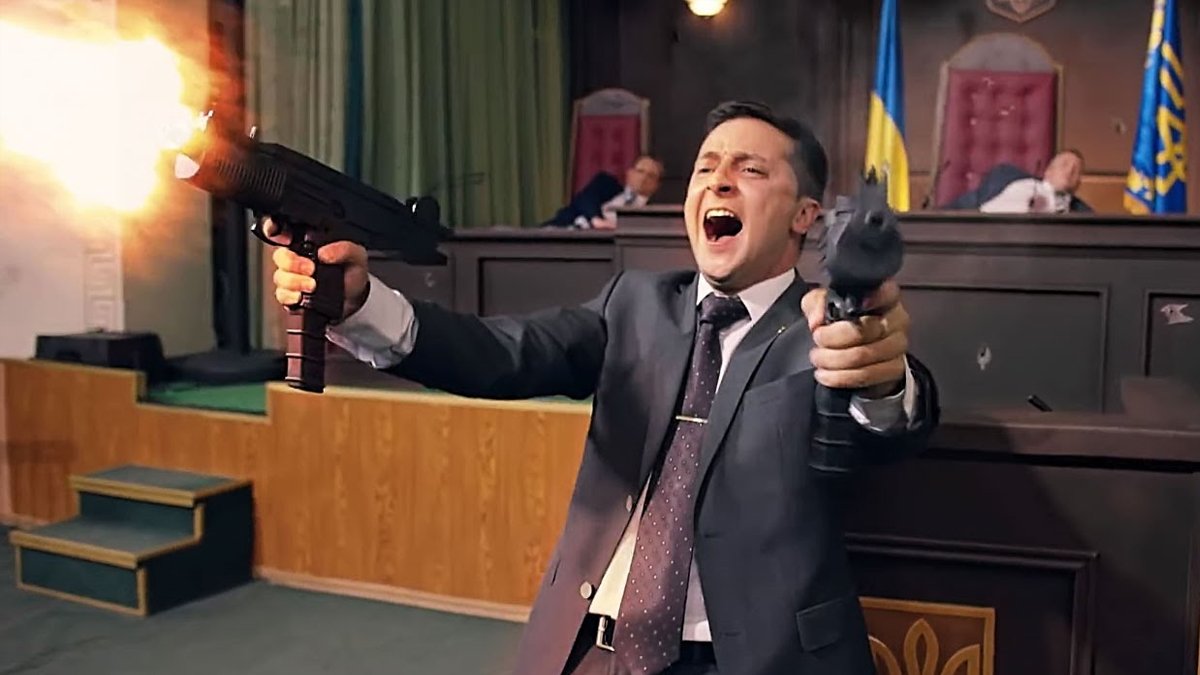 Vladimir Zelenskiy'nin başrolünde oynadığı 'Halkın Hizmetkarı' dizisi Netflix'e geri döndü