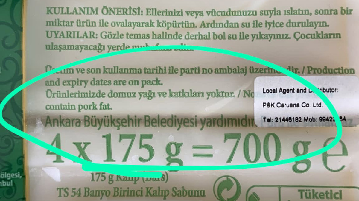 'Ankara Büyükşehir Belediyesi'nin dağıttığı sabunlar Malta'da satılıyor' iddiası