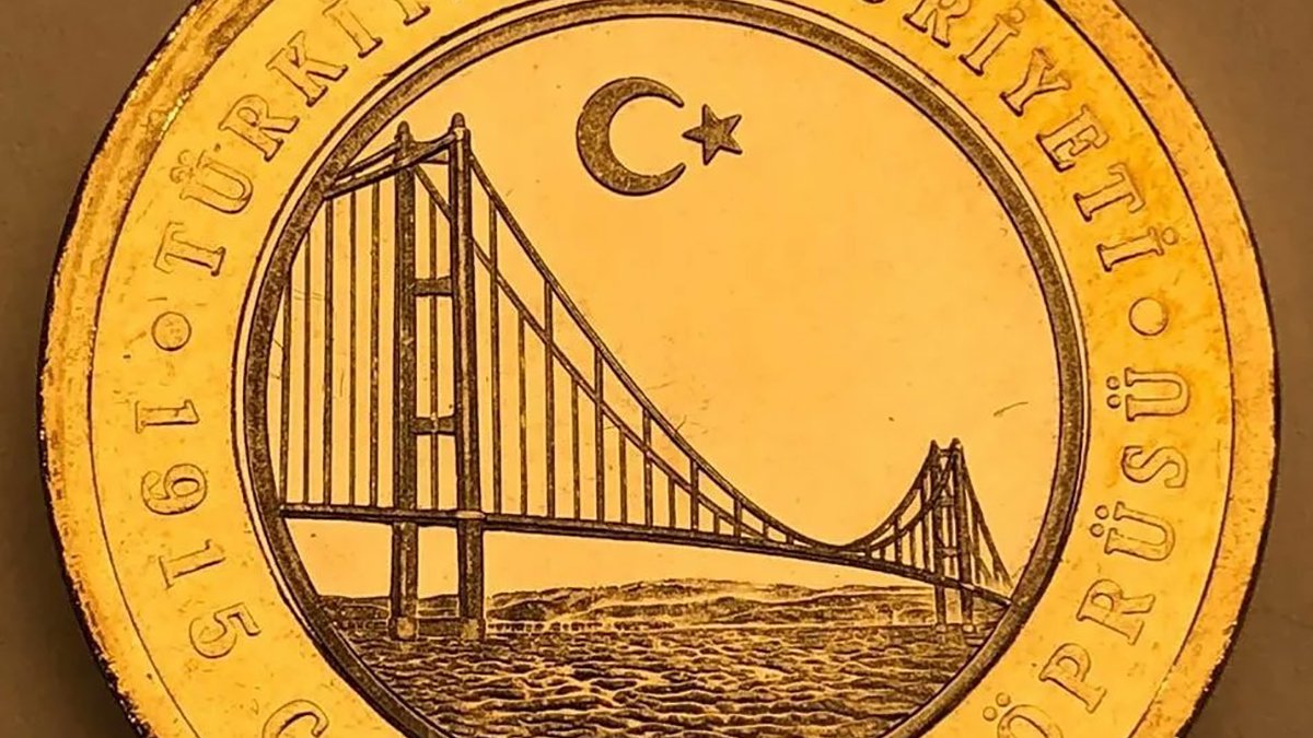 Çanakkale Köprüsü için hatıra para basıldı