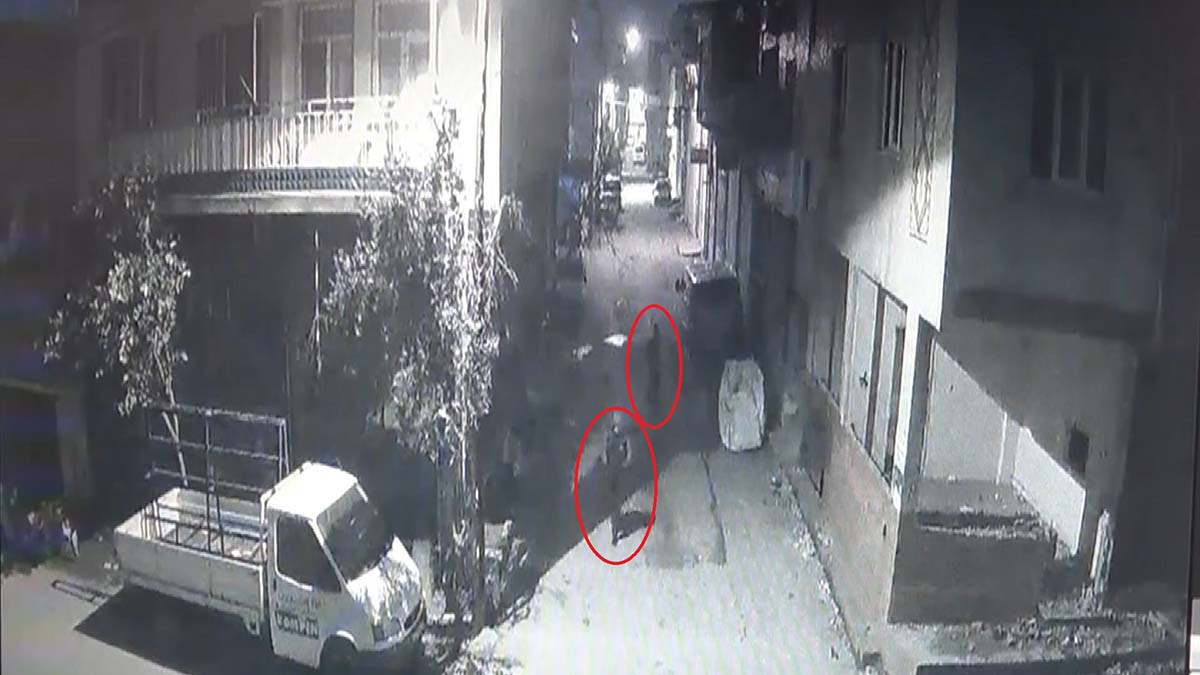 Bursa'da görülmemiş vicdansızlık kameralara yansıdı