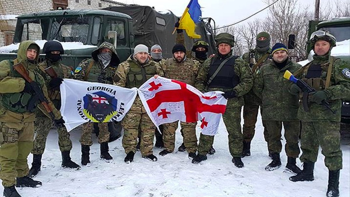 Rusya'ya karşı savaşan iki Gürcü savaşçı hayatını kaybetti