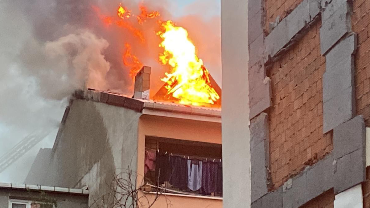 İstanbul'da alevli sabah