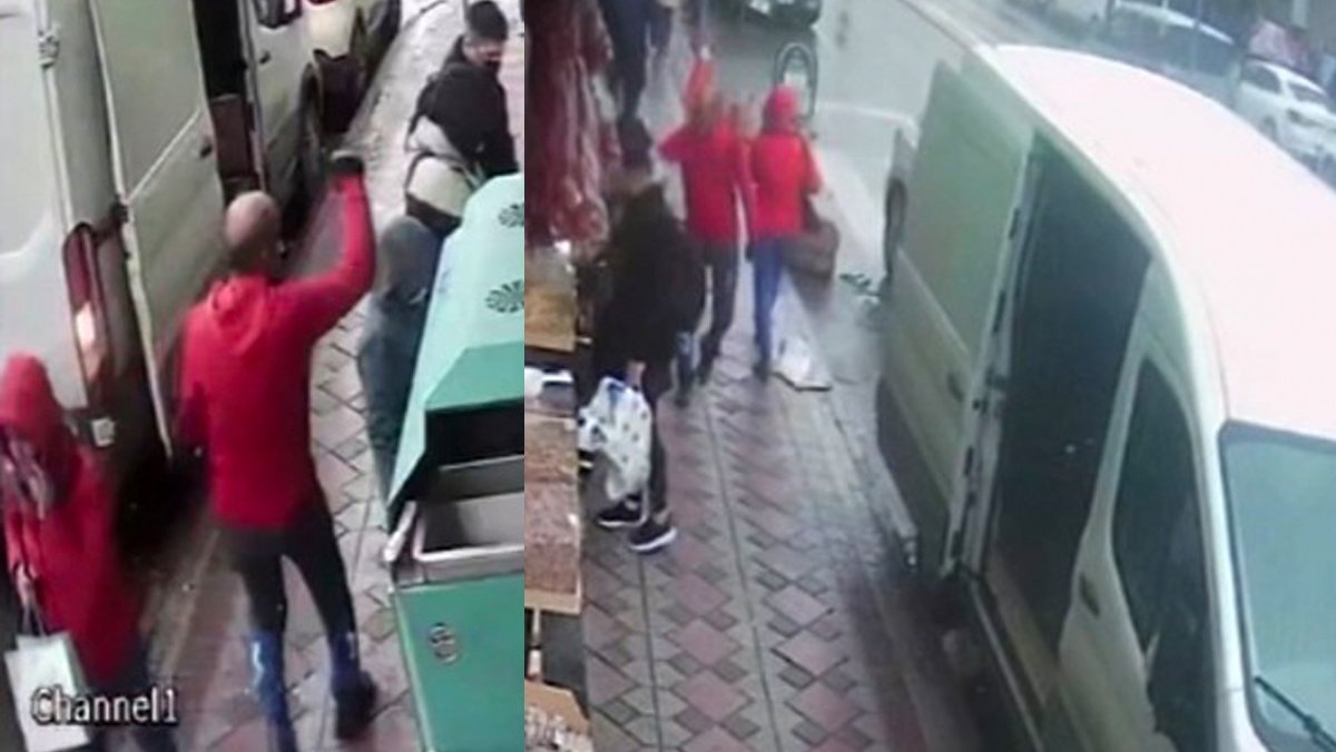 İstanbul'da sokak ortasında küçük çocuğa akıl almaz şiddet