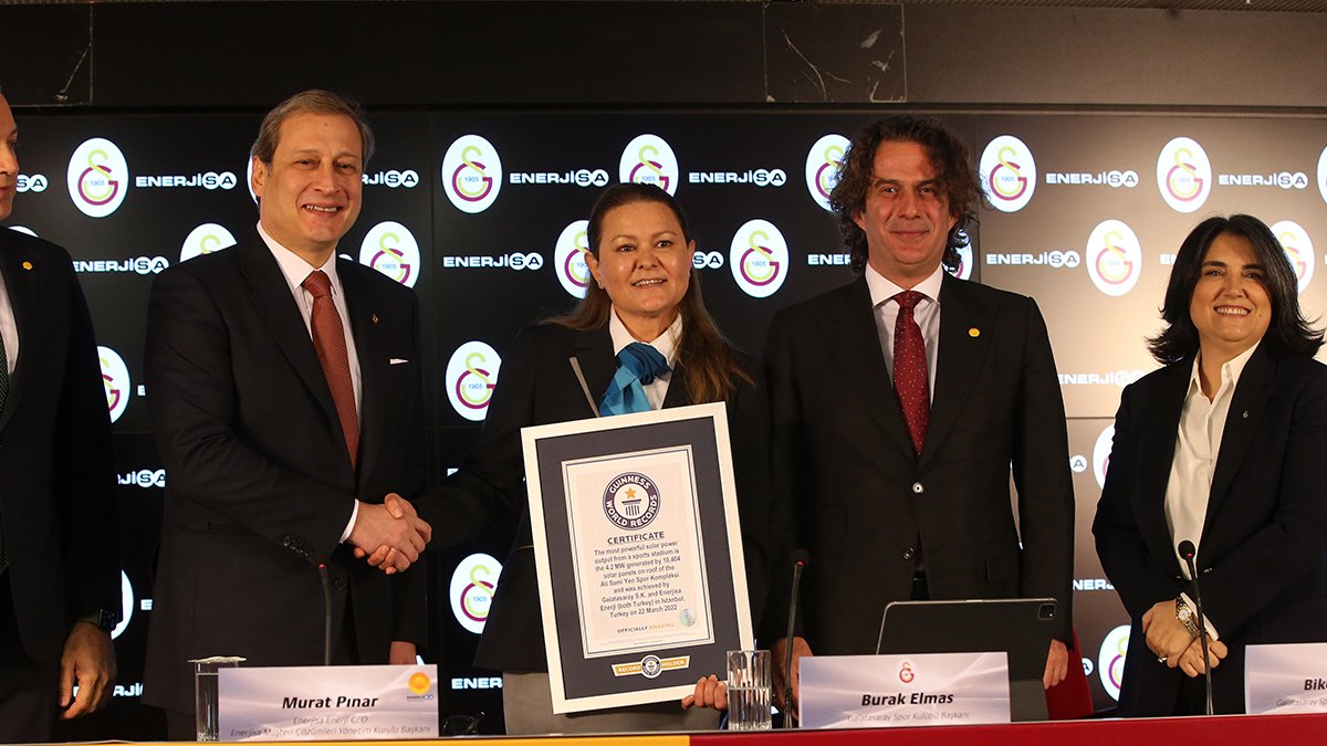 Galatasaray, Guinness Rekorlar Kitabı'na girdi