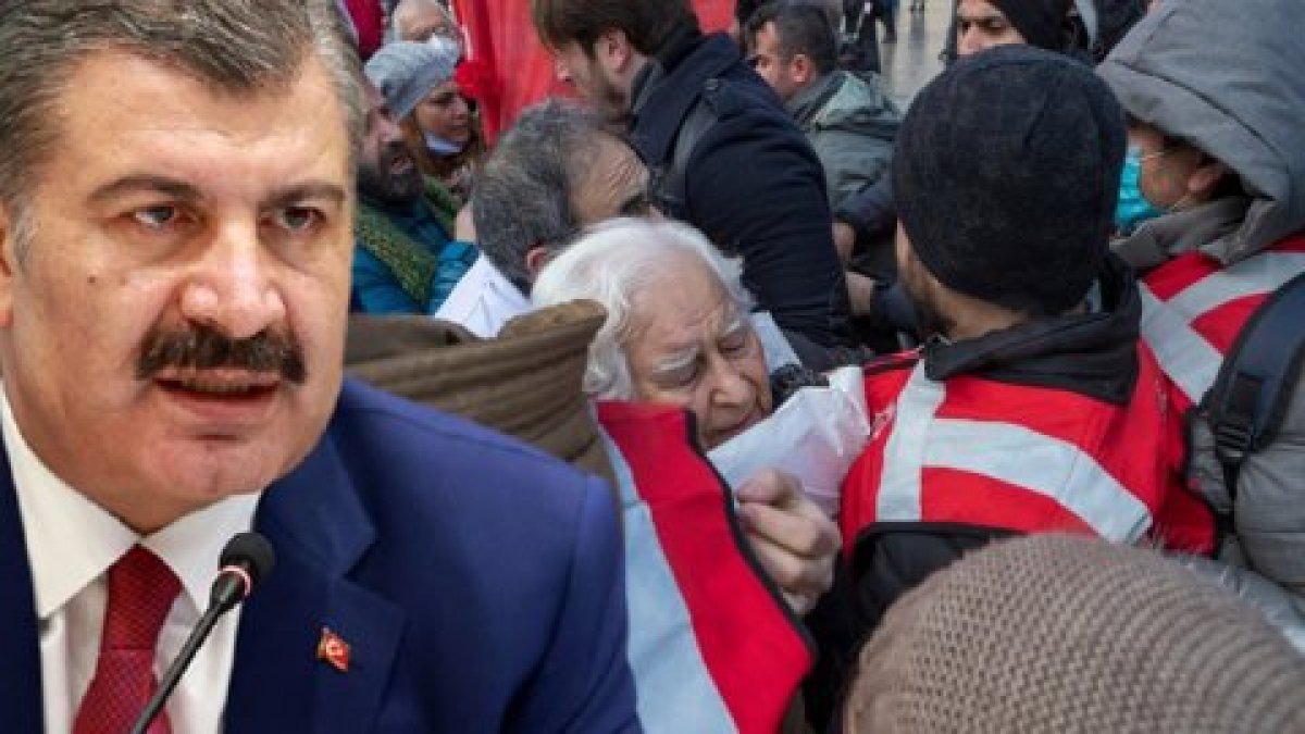 Sağlık Bakanı Koca’dan polisin yere düşürdüğü Dr. Erdinç Köksal’a özür telefonu