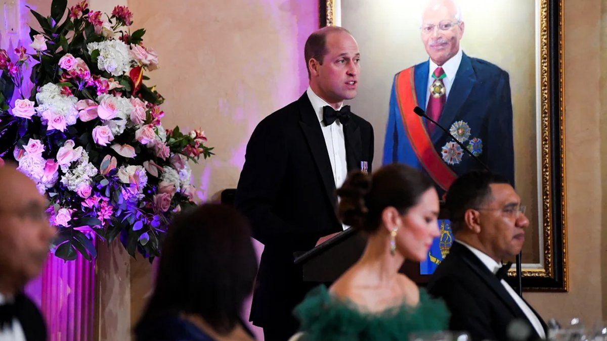 Prens William'dan kölelikle ilgili protestolara cevap