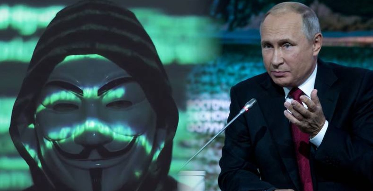 Anonymous bu kez Rusya Merkez Bankası’nı hackledi: 'Önemli belgeleri paylaşacağız'