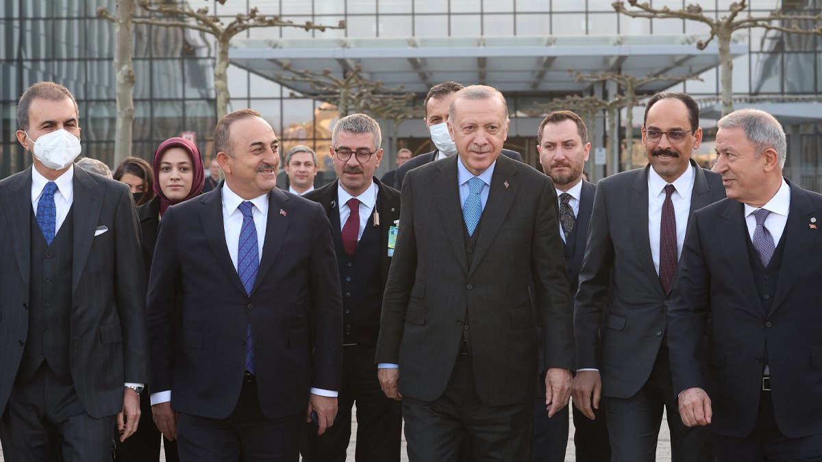 Cumhurbaşkanı Erdoğan Belçika'dan ayrıldı