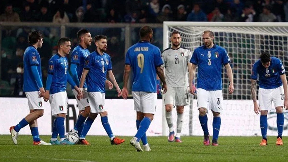 İtalya'ya büyük yıkım! Kuzey Makedonya, İtalya'yı eledi