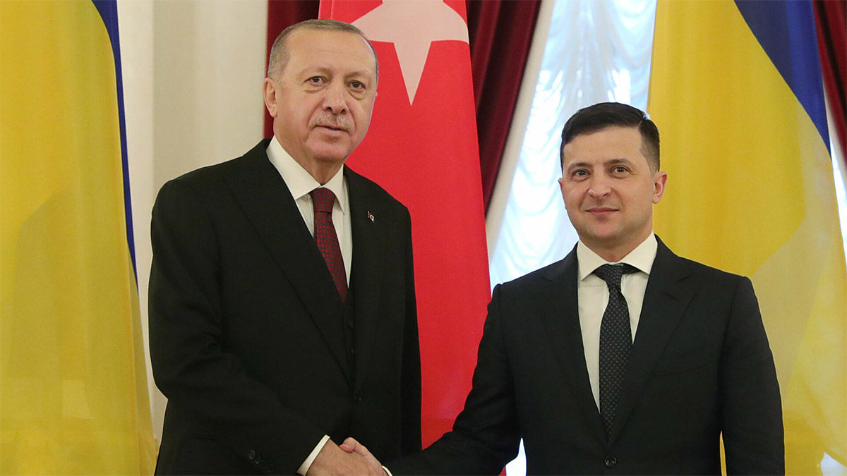 Cumhurbaşkanı Erdoğan, Ukrayna Başkanı Zelenskiy ile görüştü