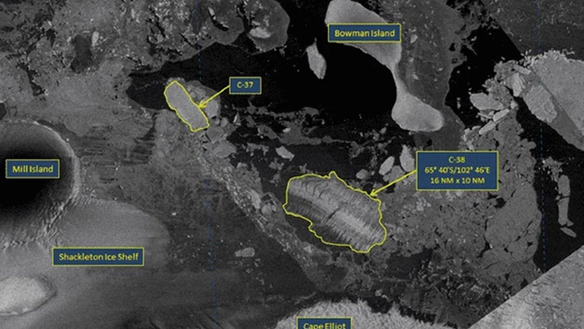 NASA'dan Antarktika paylaşımı: Kadıköy'ün otuz katı büyüklüğünde bir alan tamamen eridi