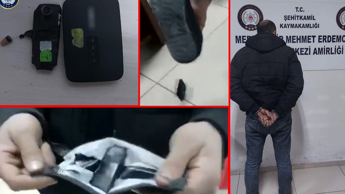 Ehliyet sınavına girecekti, maskesinde kopya düzeneğiyle yakalandı