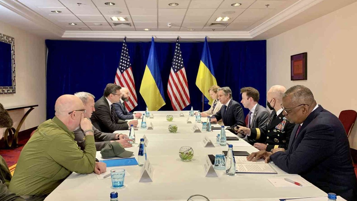 ABD'li Bakanlar, Ukraynalı mevkidaşlarıyla görüştü