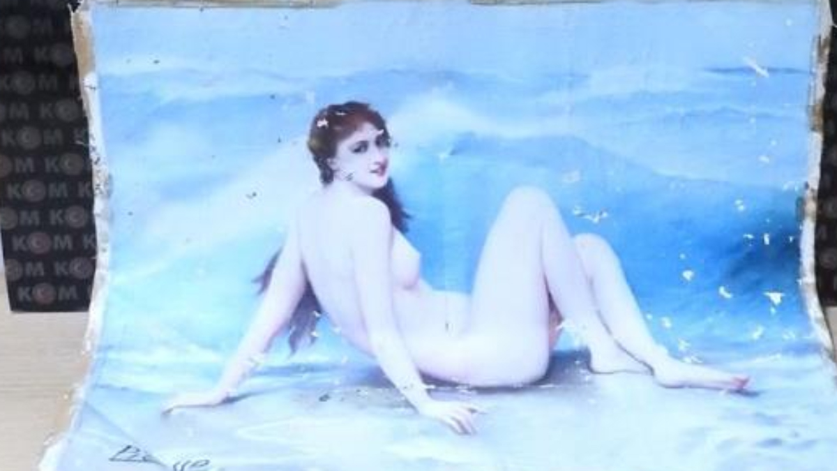 Siirt’te Pablo Picasso imzalı tablo ele geçirildi