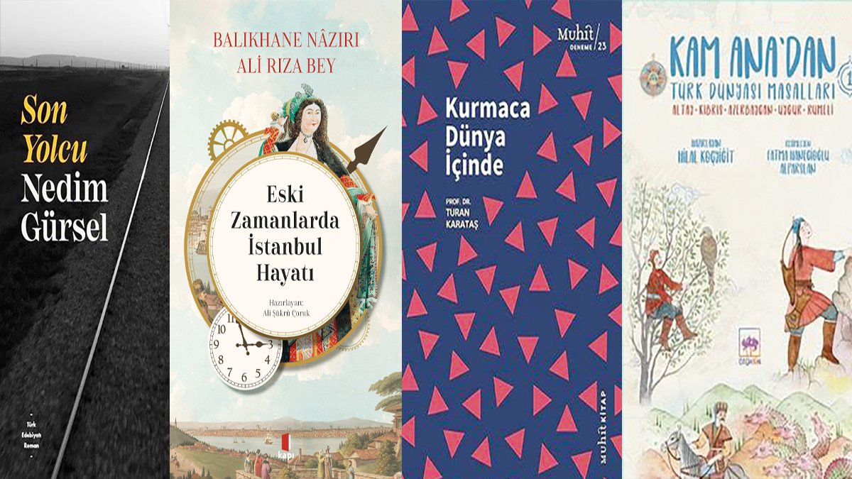 Dört yeni kitap raflarda yerini aldı