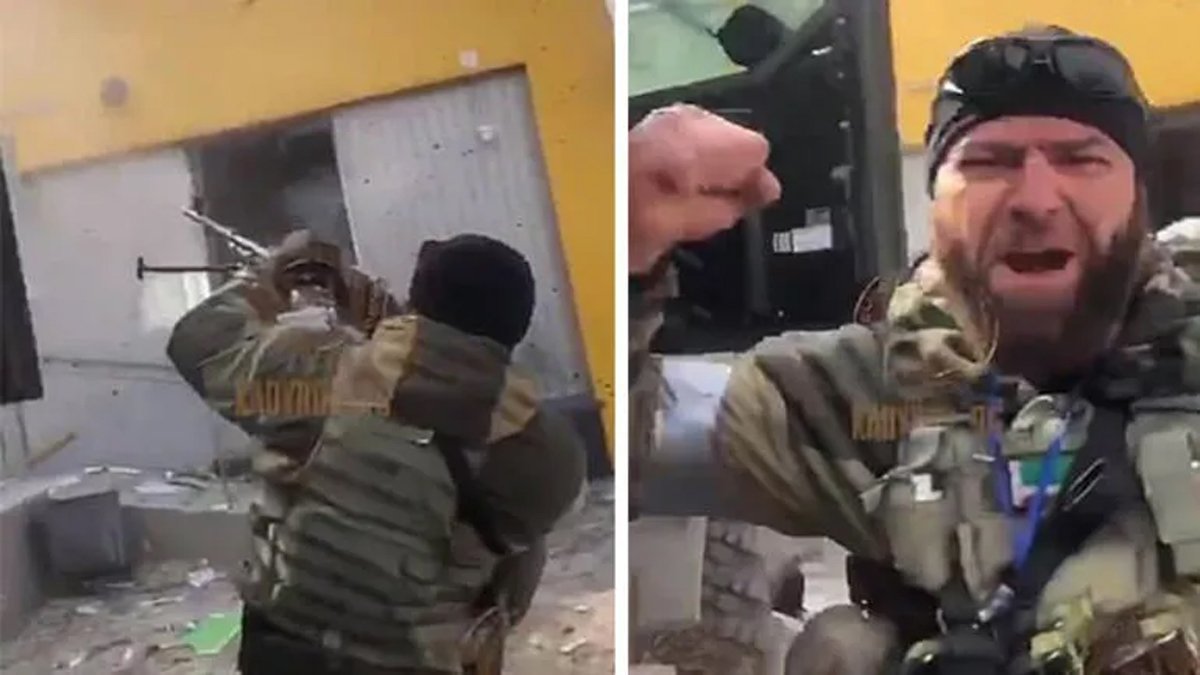 Sosyal medyada tepki yağdı: Kadirov'un askerlerinin şoke eden görüntüleri