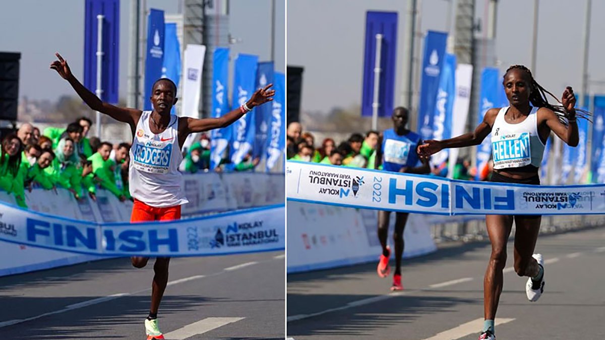 İstanbul Yarı Maratonu'nda kazananlar belli oldu