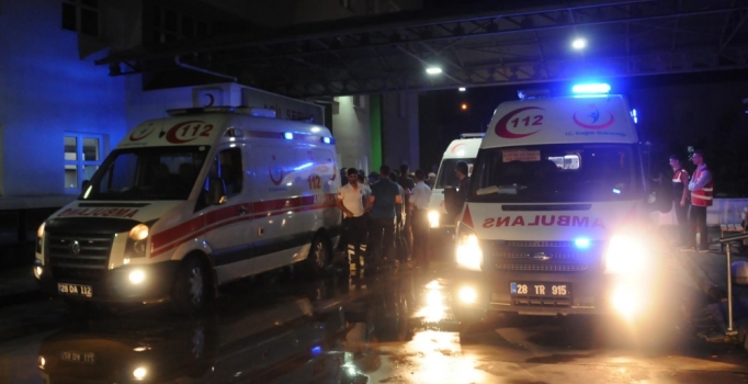 Giresun'da askeri helikopter kazasında yaralananlar GATA'ya sevk edildi