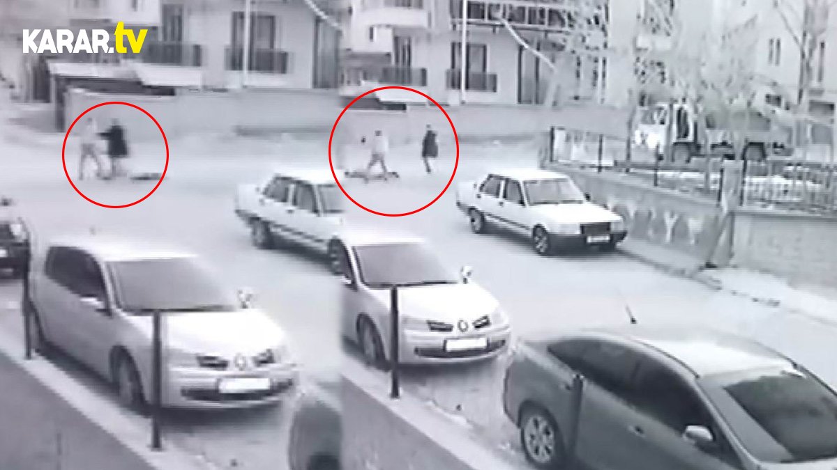 Sokak ortasındaki şoke eden cinayet! O anlar saniye saniye kaydedildi