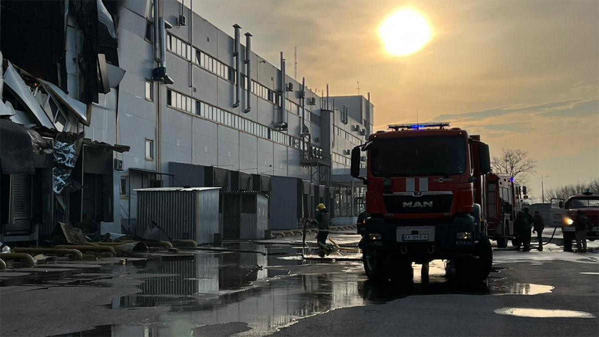 Rusya, Kiev'de bir depoyu vurdu