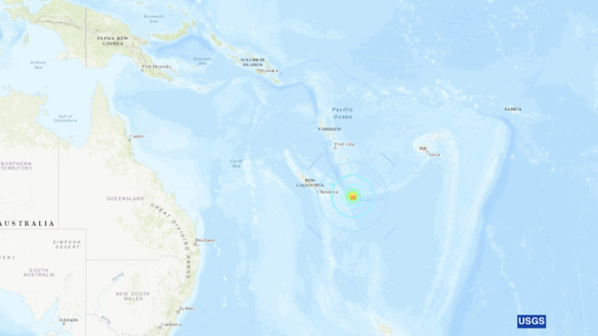Yeni Kaledonya'da 6.8 büyüklüğünde deprem
