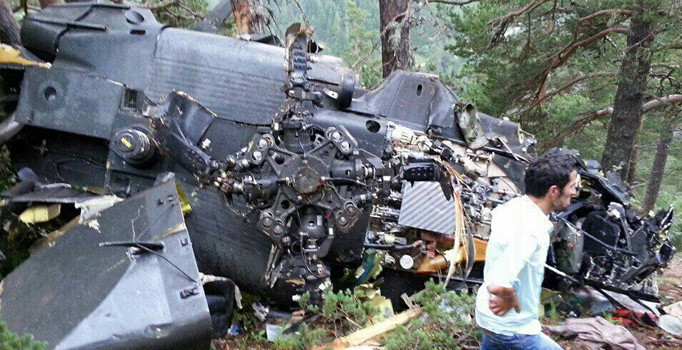 Askeri helikopter kazasında pilotun faciayı önlediği ortaya çıktı