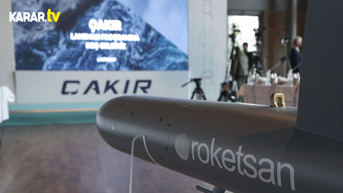 ROKETSAN yerli seyir füzesi Çakır'ı tanıttı