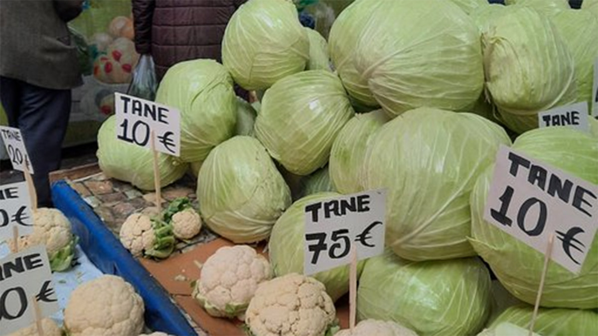 Bunu da gördük! Çeyrek lahana 10 lira