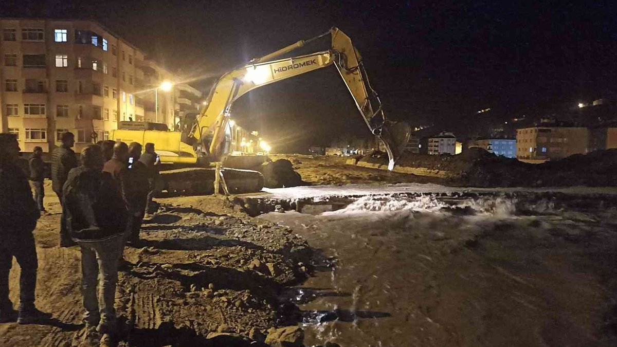 Kar suları eriyince Ezine ve Zarbana çayı taştı