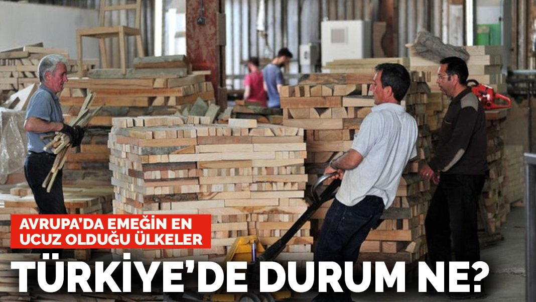Ποιο είναι το ωριαίο κόστος εργασίας στην Τουρκία και τις ευρωπαϊκές χώρες;