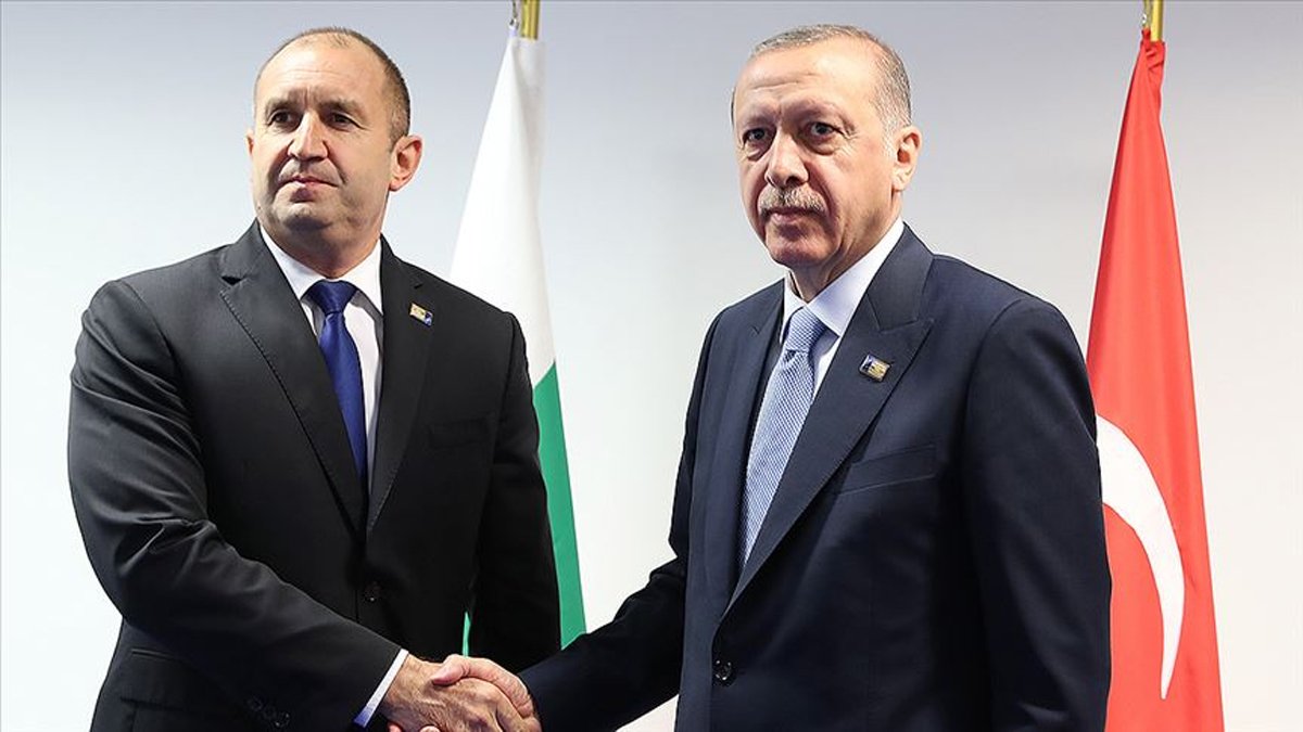 Cumhurbaşkanı Erdoğan, Bulgaristan Cumhurbaşkanı Radev ile görüştü