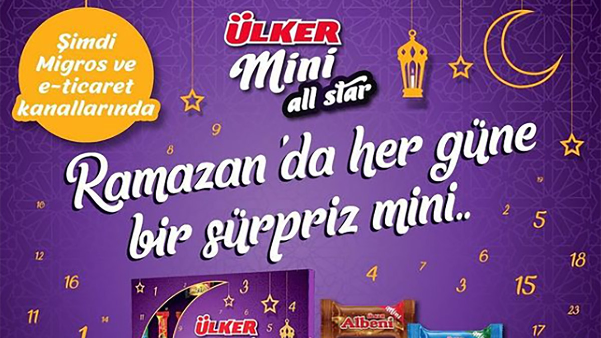 Ülker'den QR kodlu çikolatalar