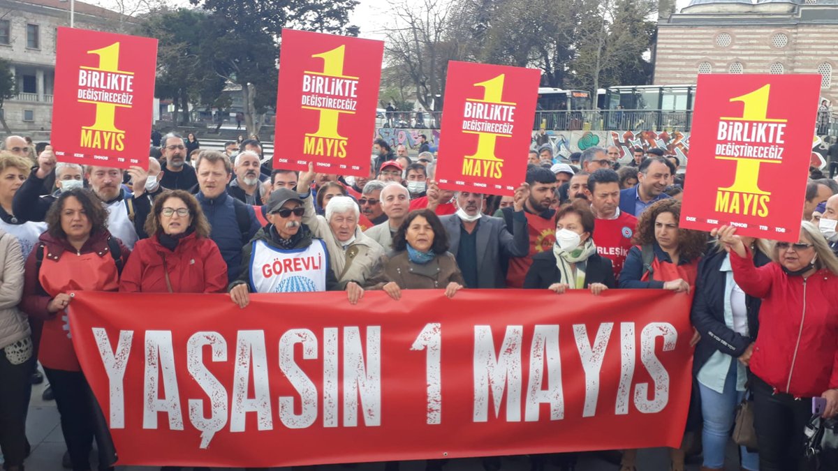 DİSK ve KESK'ten 1 Mayıs kararı