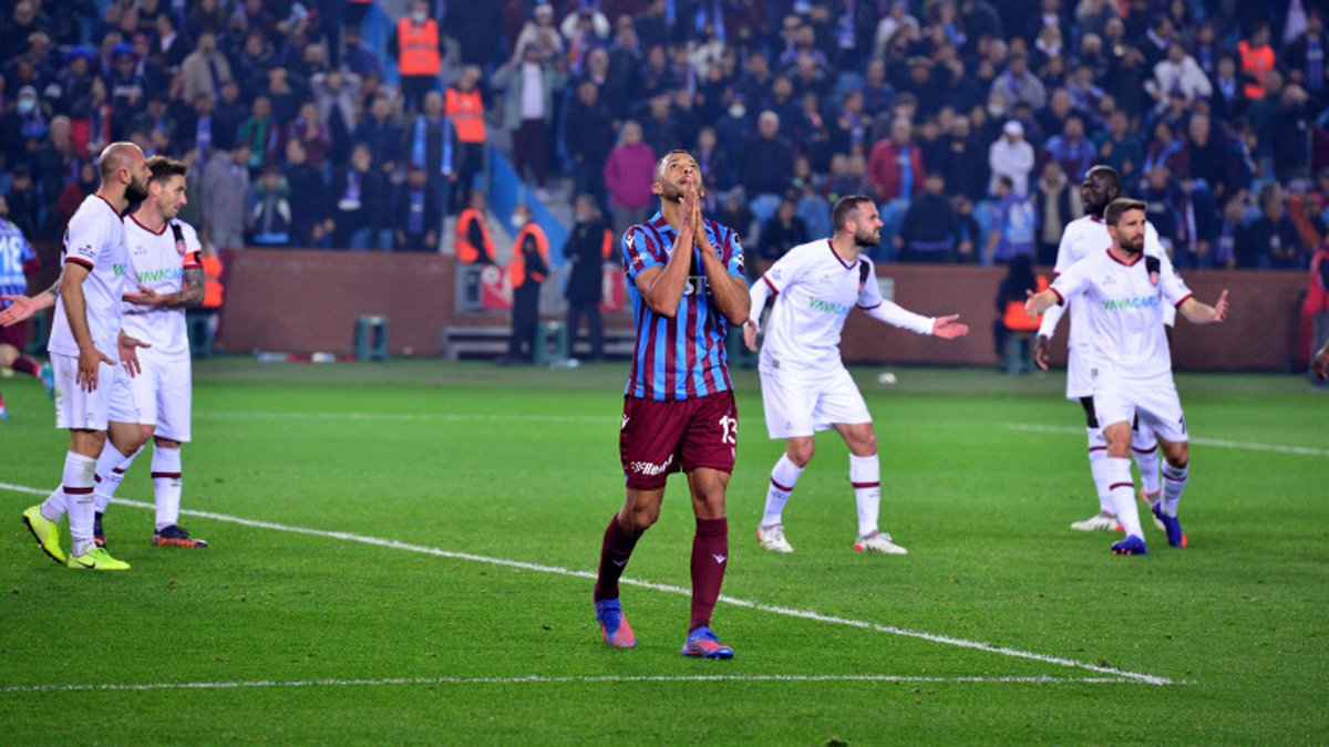 Trabzonspor galibiyete hasret: Son 5 maçta 1 galibiyet