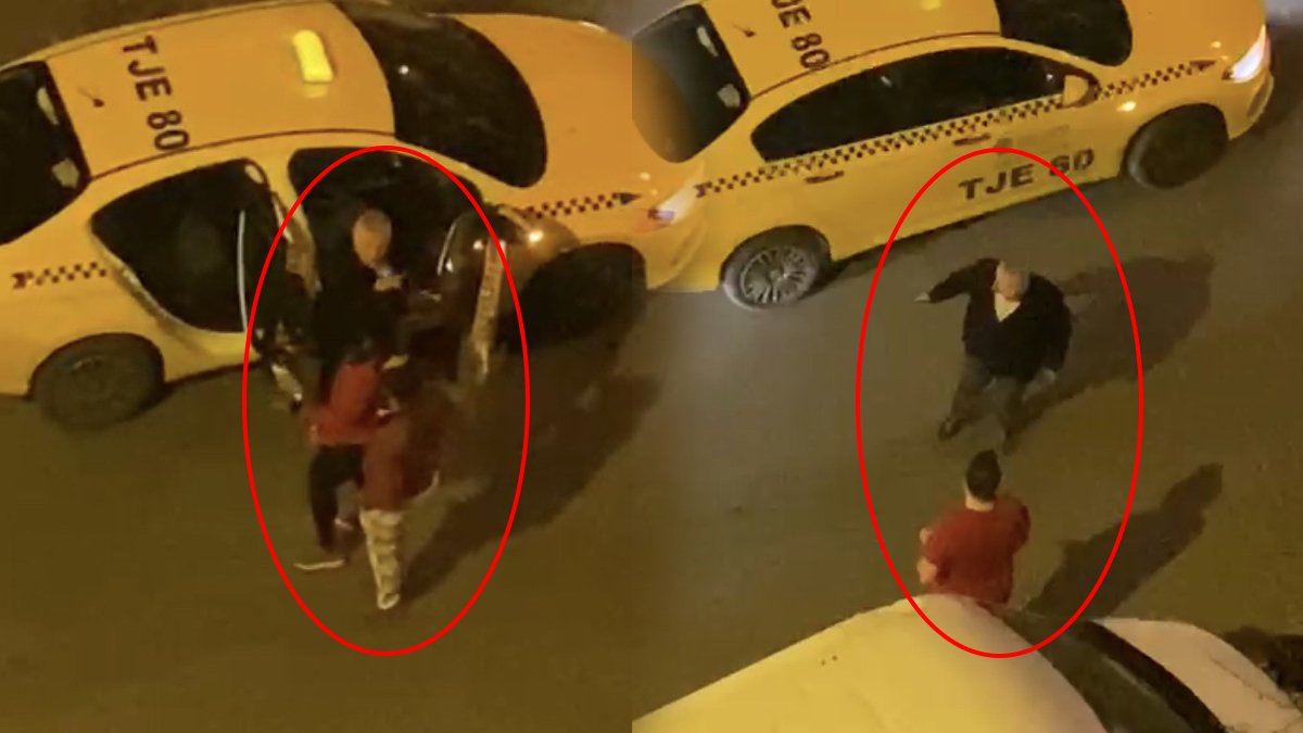 İstanbul'da bir taksici dehşeti daha! 'Bıçaklarım' diyerek çifti kovaladı