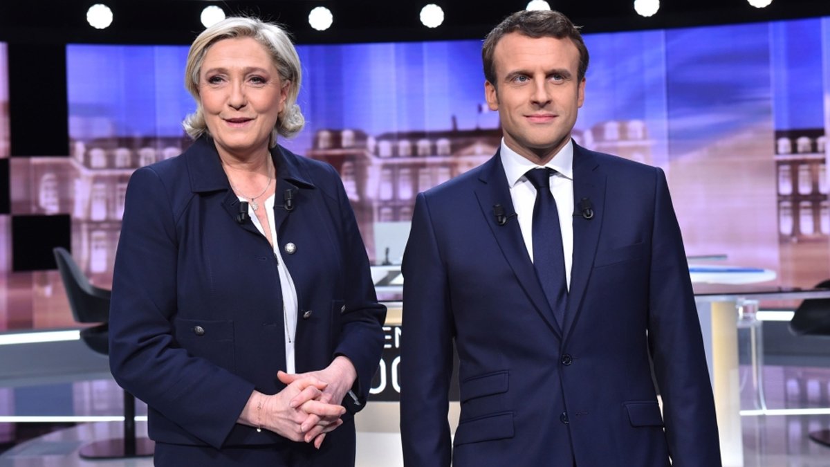 Macron'dan Le Pen'e 'başörtüsü' tepkisi: Bunu yaparsanız iç savaş çıkarırsınız