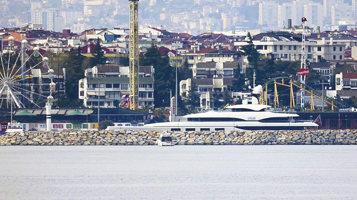 Putin’in kasası İstanbul’a demirledi