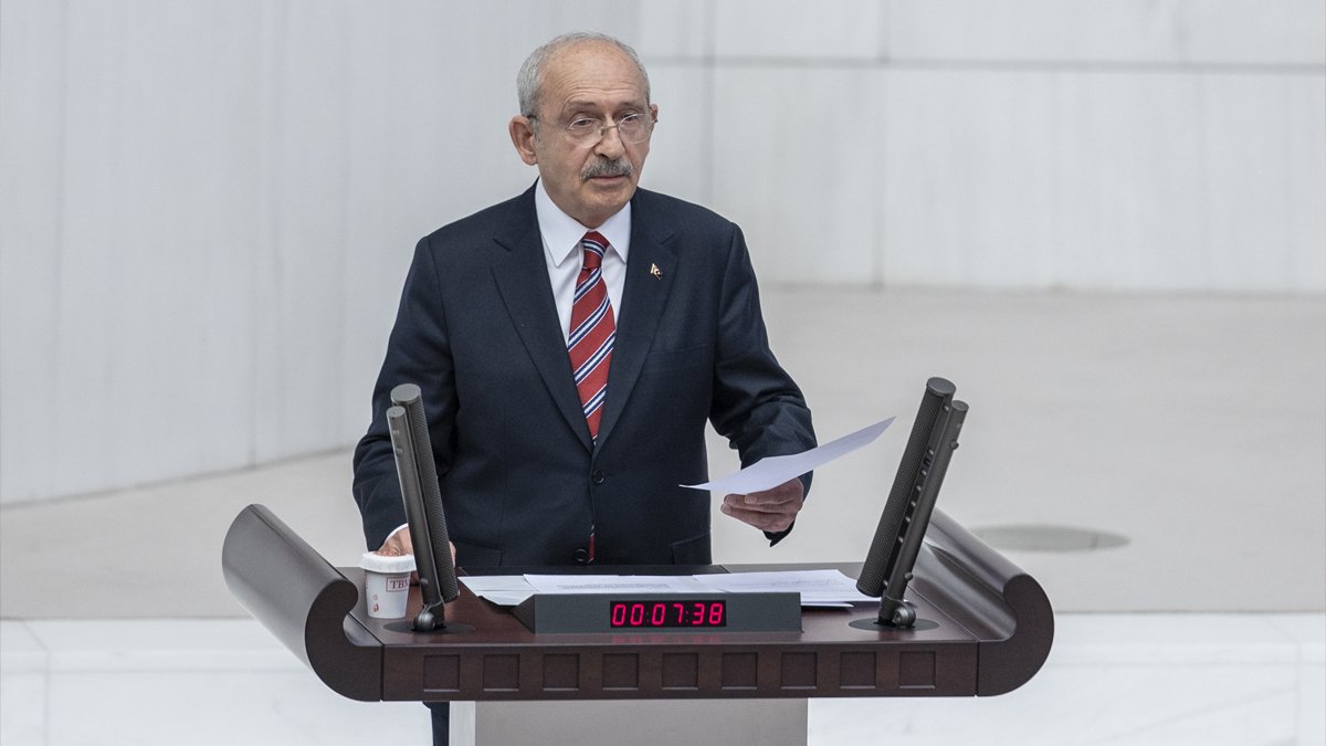 Kılıçdaroğlu TBMM'de konuştu: Tek adam rejimini sandıkla bitireceğiz
